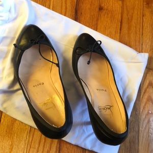 Christian Louboutin Black kitten heels